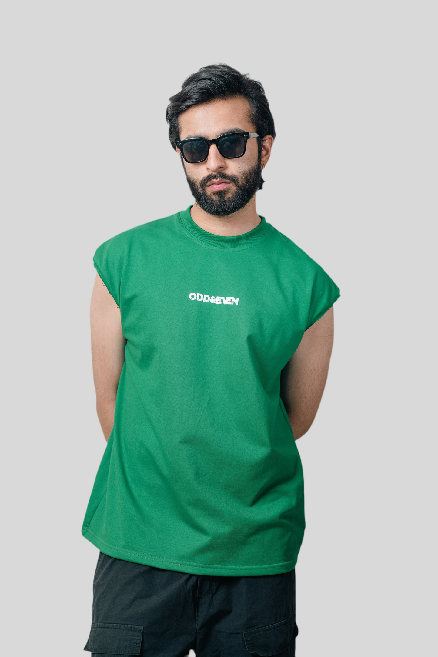 Green Flex Sleeveless Tee