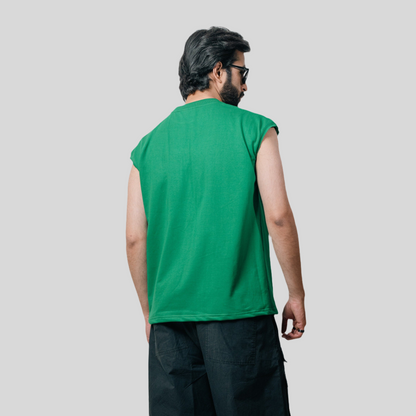 Green Flex Sleeveless Tee