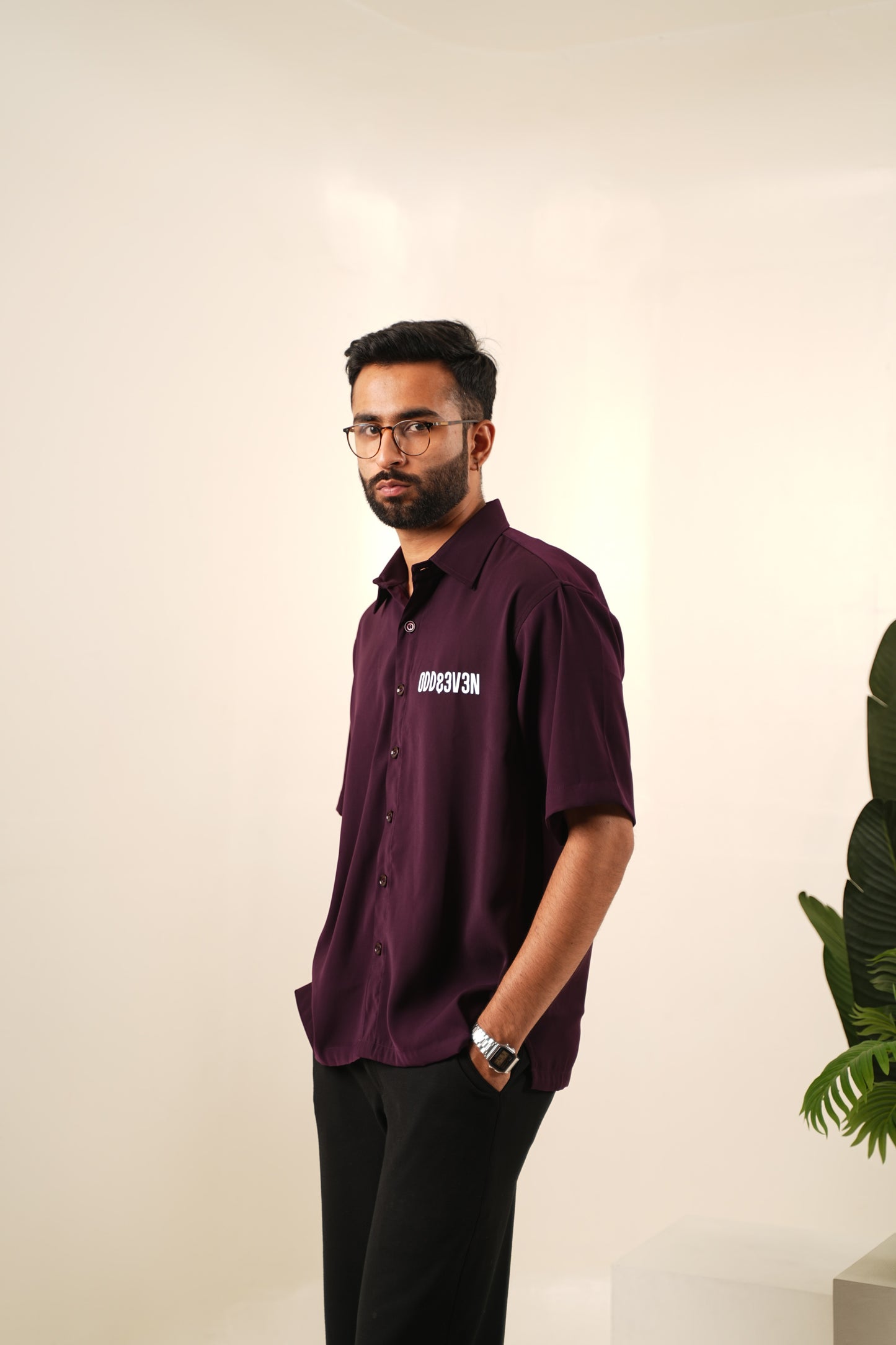 O&E Core - Wine Red Shirt